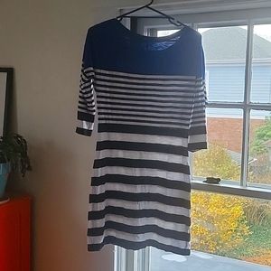 Express striped dress